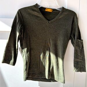 Green Sheen Top